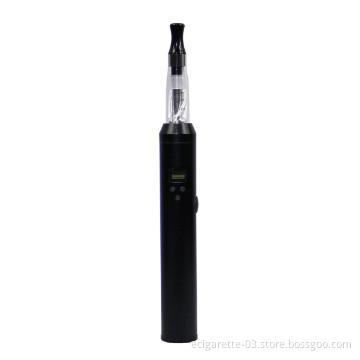 Large vapor electronic cigarette lava tube variable voltage battery